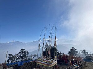 Heritage site on Mukkumlung, also considered the sacred mountain. Photo courtesy Sabin Niglekhu.