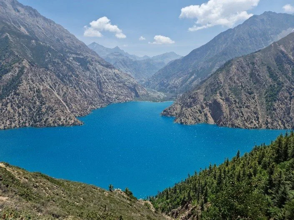 Dolpa’s dazzling turquoise Phoksundo Lake.
