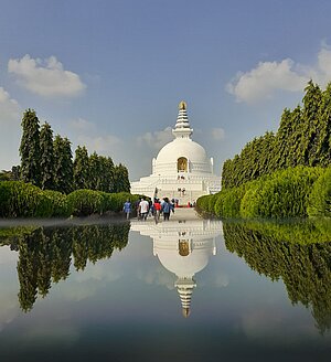 World Peace Pagoda, Lumbini.