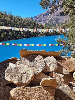 Phoksundo Lake, Lower Dolpo, November 2021.
