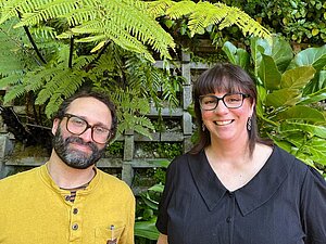 Dr. Lorena Gibson and Dr. Eli Elinoff